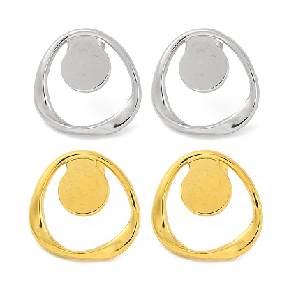 304 из нержавеющей стали серьги