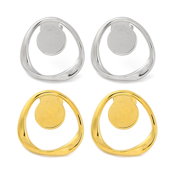 304 из нержавеющей стали серьги