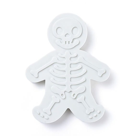 Skeleton Cookie Cutters, Stampers Emboss Skeleton Pattern, Cake Topper Decoration Molds