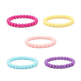 Acrylic Beaded Stretch Bracelets