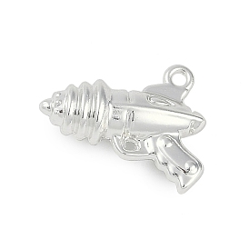 Rack Plating Alloy Pendants, Lead Free & Cadmium Free, Space Gun Charms