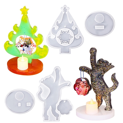 DIY Silicone Candle Holder Molds, for Candle Making