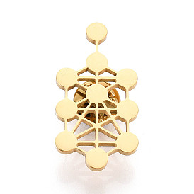 304 Булавки из нержавеющей стали для одежды, геометрическая фигура