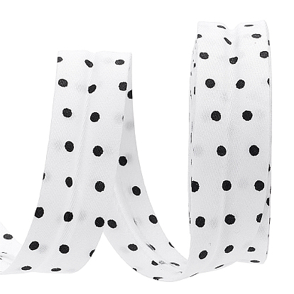Ruban polyester, pois, pour accessoires de couture