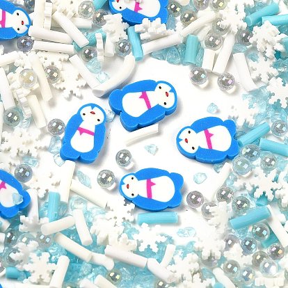 Ручной полимерной глины кабошонов, пингвин