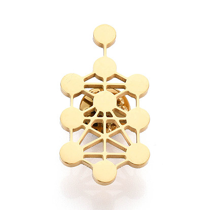 304 Булавки из нержавеющей стали для одежды, геометрическая фигура