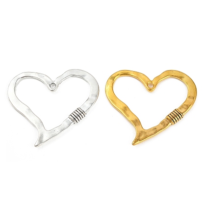 Тибетский сплав стиля большие кулоны, сердце