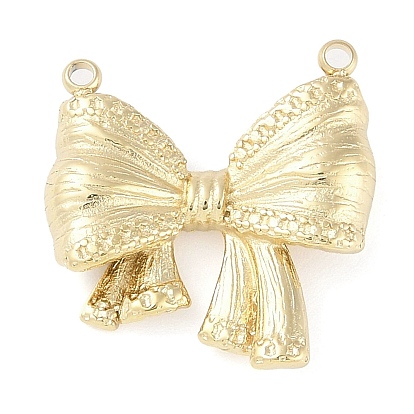 Ионное покрытие (ip) 304 подвески из нержавеющей стали, очарование бантом