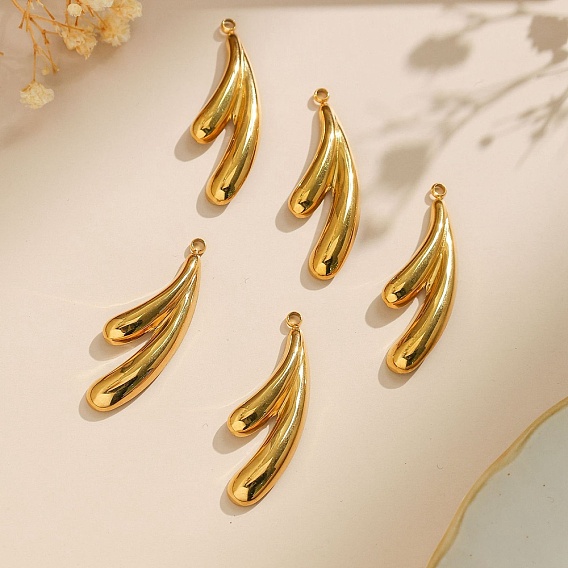 304 подвески из нержавеющей стали, очарование слезы