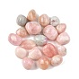 Натуральные розовые бусины из морганита, обваленные камни, нет отверстий / незавершенного, самородки