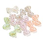 Iridescent Plating Acrylic Beads, Bowknot