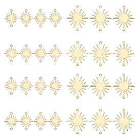 70 шт. 2 стили латунные соединители Sun Link, долговечный