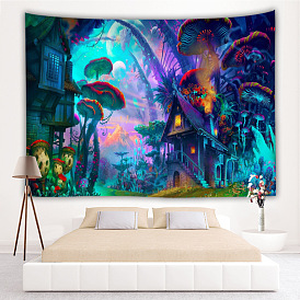 Hanging cloth decorative cloth t fairy tale world printed tapestry