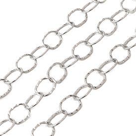 304 Цепи из текстурированной нержавеющей стали с кольцами, пайки, с катушкой