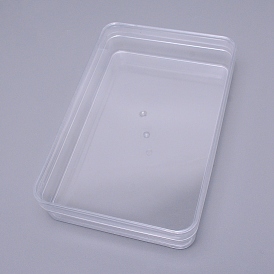 Caisse de boîte de conteneurs de stockage en polystyrène, avec des couvercles, rectangle