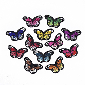 Computerized Embroidery Cloth Iron On/Sew On Patches, Costume Accessories, Appliques, Butterfly