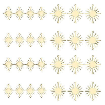 70 шт. 2 стили латунные соединители Sun Link, долговечный