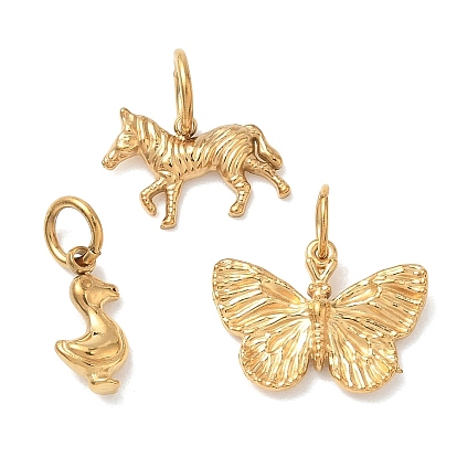 304 подвески из нержавеющей стали, золотые чары