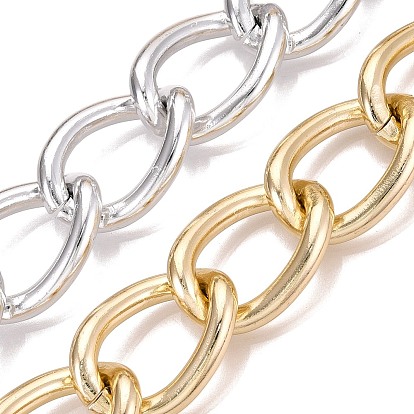 Aluminium Curb Chains, Unwelded
