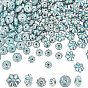 15OPcs 3 Style CCB Plastic Beads, Mixed Shape