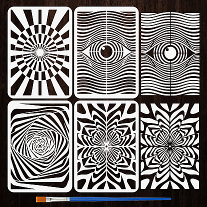 4 pcs 4 styles animal de compagnie évider dessin pochoirs de peinture, pour scrapbooking bricolage, album photo, girafe & lion & singe & zèbre, motif animal