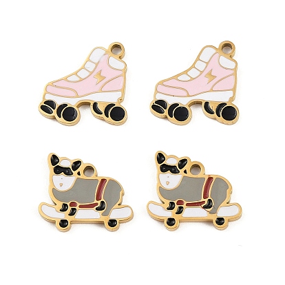 304 из нержавеющей стали шармы эмали, ионное покрытие (ip), золотые