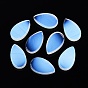 Opalite Cabochons, Teardrop, Flat Back