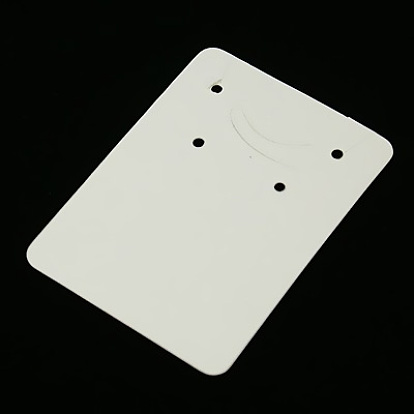 Paper Display Cards, Used for Necklaces, Bracelets, Pendants and Earrings, 55x40mm