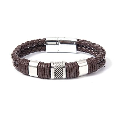 Vintage Leather Bracelet for Men - Stylish and Versatile Handmade Wristband