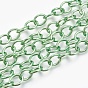 Aluminium Cable Chains, Unwelded, Oval