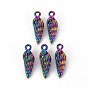 Alloy Pendants, Cadmium Free & Nickel Free & Lead Free, Spiral Shell