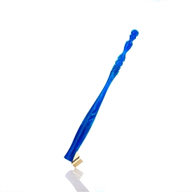 Resin Calligraphy Oblique Nib Pen Holder, with Removable Brass Flange