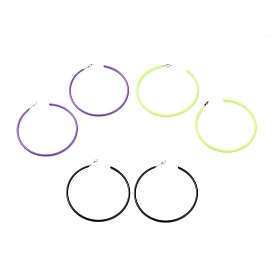 Краска для выпечки 201 серьги-кольца из нержавеющей стали, серьги-кольца, с уха орехов, кольцо