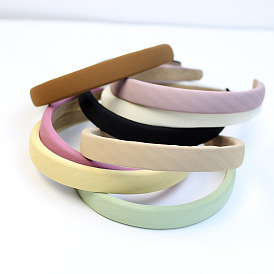 Solid Color Cloth Hair Band, Plain Hair Accessories for Girl