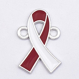 Двухцветные сплавные эмалированные звенья ленты, соединительные подвески