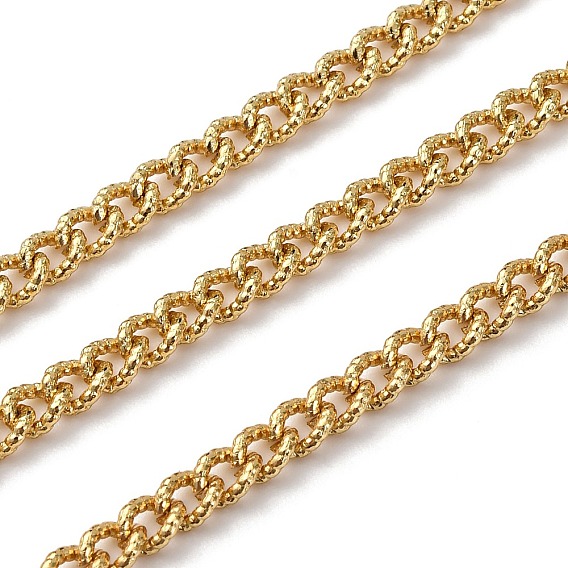 Латунные текстурированные цепи панцирного типа, без свинца и без кадмия, стойки покрытие, долговечный, несварные, с катушкой