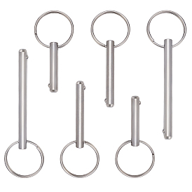 6 шт. 3 стили 316 шаровидный штифт из хирургической нержавеющей стали, английская булавка, аксессуары для морских судов