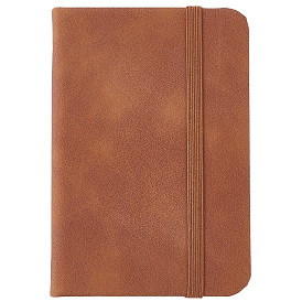 Прямоугольный блокнот из искусственной кожи, с бумагой внутри, для школьных канцелярских принадлежностей