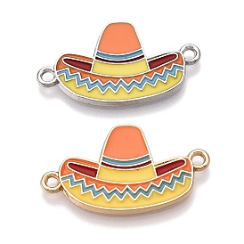 Стойка покрытие сплав эмаль красочный сомбреро соединительные подвески, ссылки на шапку cinco de mayo