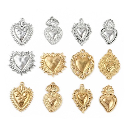 304 подвески из нержавеющей стали, шарма сердца