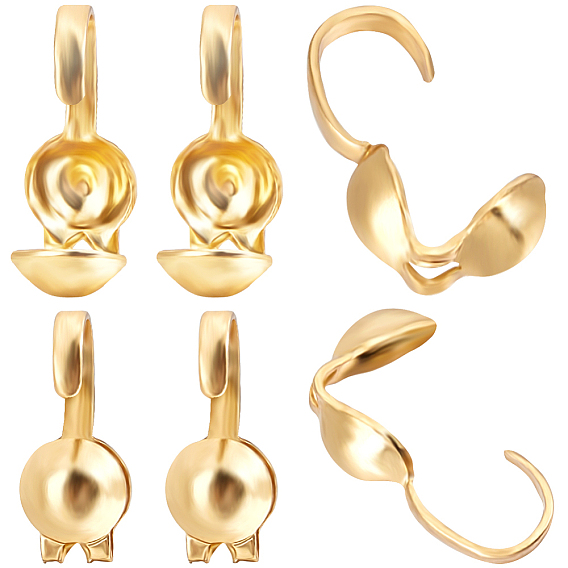 200шт 304 наконечники бортов из нержавеющей стали, Калотте заканчивается, крышка раскладушки