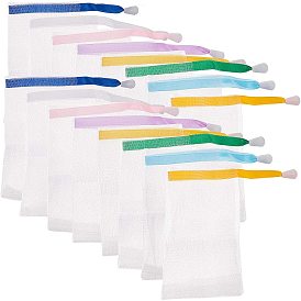 Пенящиеся сетки, мыльная сетка, двухслойные сетки из пенопласта, для чистки лица