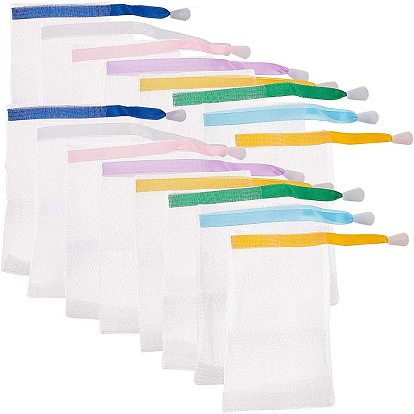 Пенящиеся сетки, мыльная сетка, двухслойные сетки из пенопласта, для чистки лица