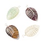 Natural Gemstone Pendants, with Silver Tone Copper Wire Wrapped, Teardrop