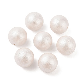 Plated ABS Plastic Beads, Round