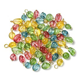 Природного кварца подвески, с настоящим 24k позолоченным 304 выводом из нержавеющей стали, самородки