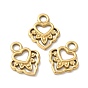 Ion Plating 304 Stainless Steel Pendants, Heart