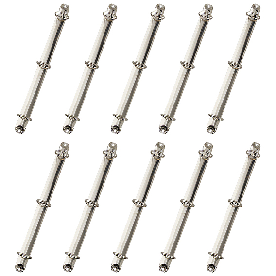 А4 железные переплетные гребенки, 3-кольцевой переплет для переплета на петлях, гребенчатые связывающие шипы