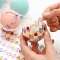 Acrylic 3D Rhinestone Stickers, Crystal Gems Decals, for DIY Kid Art Craft