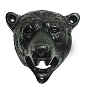 Rustic Bear Head Cast Iron Bottle Openers, Bear